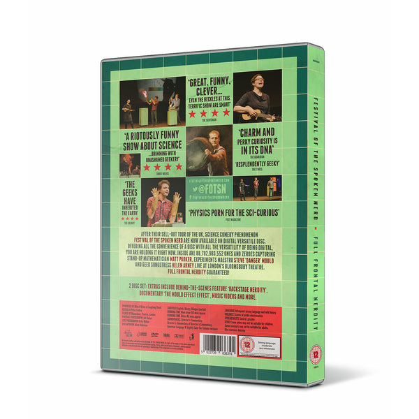その他 Festival of the Spoken Nerd: F [DVD] FOTSN_DVD_3Dpack_back_grande.