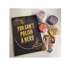 You Can't Polish A Nerd tour merch