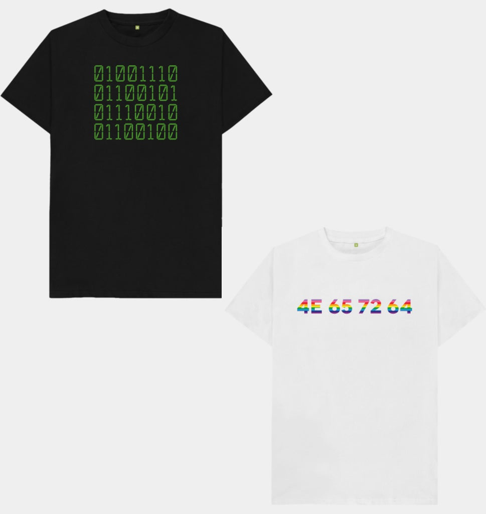 Binary and Non-Binary T-Shirts