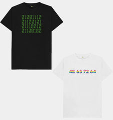 Binary and Non-Binary T-Shirts